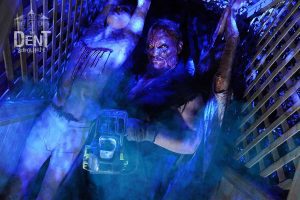 The final scare is a chainsaw!